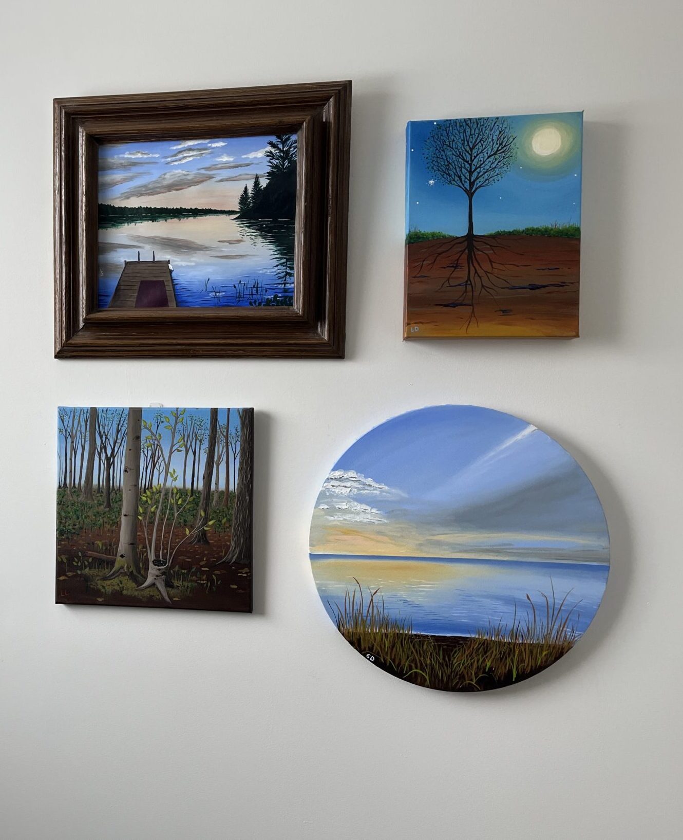 Image showing the human skeleton both in its intact form and in separate pieces